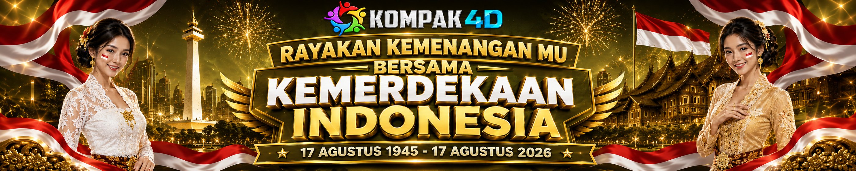 RAYAKAN KEMENANGAN BESAR DISITUS KOMPAK4D